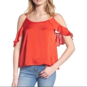 NWT BP Drape Ruffle Camisole